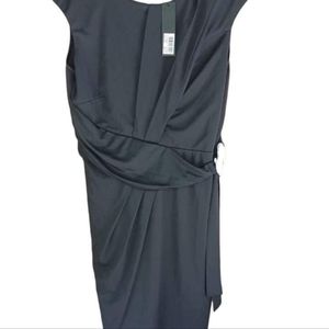 Black London Dress with Buckle